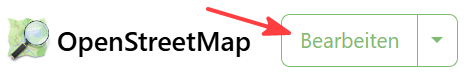 Bearbeiten in OpenStreetMap öffnen